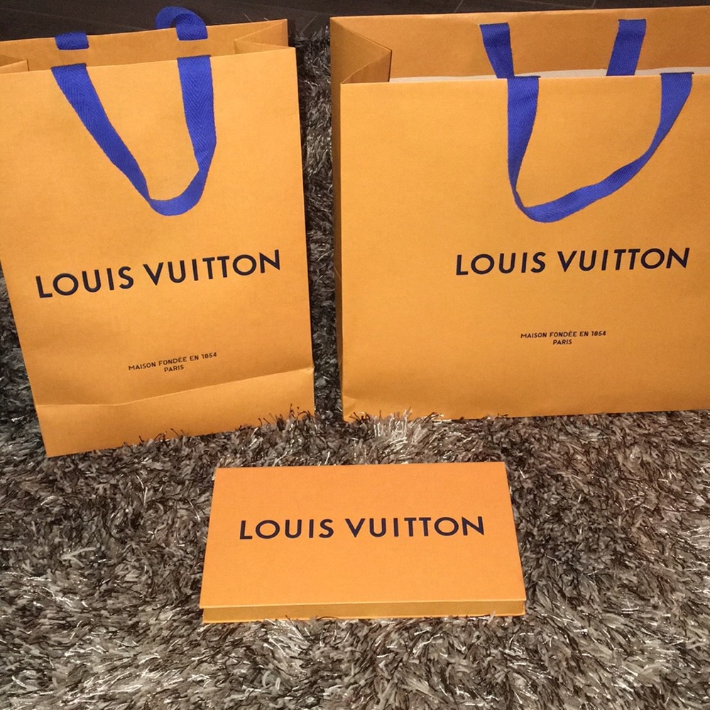 Louis Vuitton two bags and box